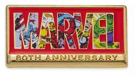 29208 - Marvel 80th Anniversary - Marvel 80th Anniversary Logo Pin alternate image