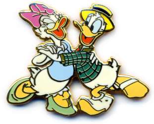 Donald & Daisy Duck Dancing