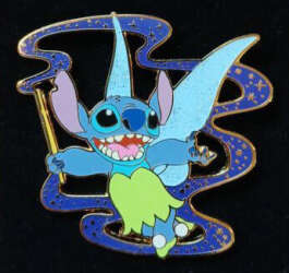 Stitch as Tinker Bell