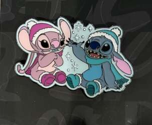 46111 - Hot Topic - Lilo & Stitch - Winter Angel & Stitch - Loungefly alternate image