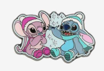 46111 - Hot Topic - Lilo & Stitch - Winter Angel & Stitch - Loungefly alternate image
