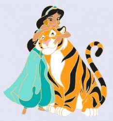 29462 - Aladdin Hugs - Jasmine and Rajah - Disneyland Resort Paris alternate image