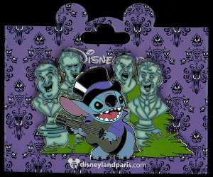 Characters in Phantom Manor - Stitch with Singing Busts - DLP
