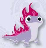 29428 - Frozen II - Bruni the Salamander (Pink) - Disneyland Resort Paris alternate image