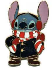 46248 - Winter whimsy - Stitch wearing his winter scarf - Disney Store US alternate image