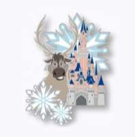 29403 - Frozen Snowflakes and Castle - Sven - Disneyland Resort Paris alternate image