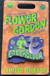 'EPCOT International Flower &amp; Garden Festival 2021 - Figment - Annual Passholder Exclusive - WDW'