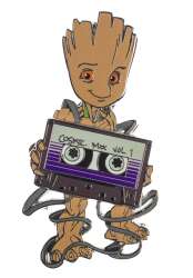 'Guardians of the Galaxy - Groot tangled in cassette tape - Cosmic Mix Vol 1 - DLP'