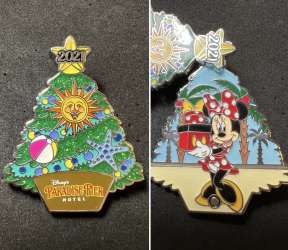 46353 - Resort Holiday Collection 2021: Christmas Trees - Paradise Pier Hotel - Minnie Mouse - Disneyland Resort alternate image