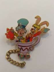 DLRP Pin of the Month Train Series - Mad Hatter and March Hare - DLP