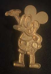Gold Mickey Through The Years - Mystery Collection - Standing Gold Mickey (Possible Fake/Scrapper of #61078) - MLT