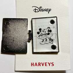 29696 - Harveys California - Mickey Loves Minnie Composition Notebook - Disney Licensed alternate image