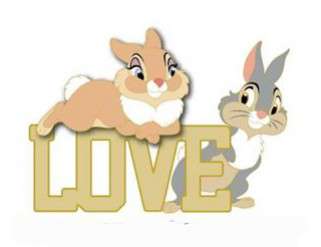 41335 - Lovely Duos Set - Thumper & Miss Bunny - Disney Studio Store Hollywood / Soda Fountain alternate image