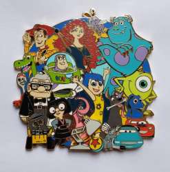 DEC Character Clusters - Pixar Characters - DEC