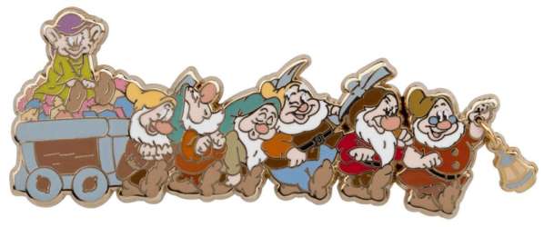 Snow White and the Seven Dwarfs 75th Anniversary - Storybook Boxed Set - Seven Dwarfs Walking ONLY - DSUS