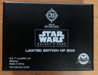 29950 - Galaxy's Edge Club 33 - Millennium Falcon Landing - Walt Disney World alternate image