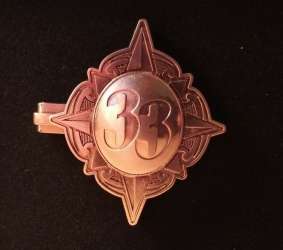 30325 - Club 33 - Club 33 Hinged Compass - Walt Disney World alternate image