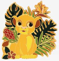 29864 - BoxLunch - Disney - Tropical Simba Chibi - Loungefly alternate image