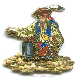 Pirate with Gold Coins