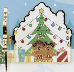 Loungefly - Collector Box - Gingerbread House Mickey and Minnie Mouse - LFLY
