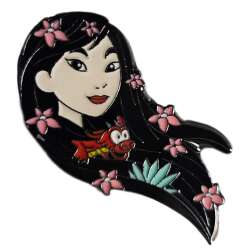47065 - Hot Topic - Disney Princess Hair Icons Mystery Collection - Mulan & Mushu - Loungefly alternate image