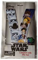 29999 - Monagram Star Wars Lanyard - Leia - Disney Licensed alternate image