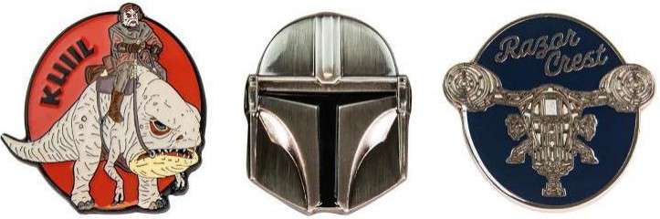 30265 - Numskull Designs - Star Wars: The Mandalorian - Numskull - Star Wars: The Mandalorian Pin Set - Disney Licensed alternate image