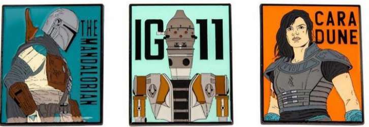 30265 - Numskull Designs - Star Wars: The Mandalorian - Numskull - Star Wars: The Mandalorian Pin Set - Disney Licensed alternate image