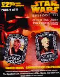 30115 - UK - Star Wars: Revenge of the Sith - Chancellor Palpatine - Disney Licensed alternate image