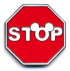 Stop Sign - Mickey