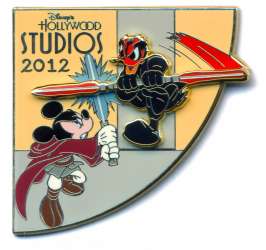 Hollywood Studios - Darth Maul Donald vs. Jedi Mickey