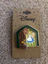 44004 - BoxLunch - Disney - Alice in Wonderland Door Scene - Disney Licensed alternate image