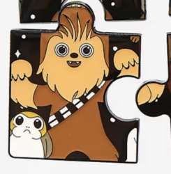 47371 - Star Wars Puzzle Mystery Set - Chewbacca and Porg - Loungefly alternate image