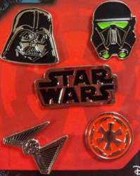 29875 - Inrock (インロック) - Star Wars - Rogue One: A Star Wars Story Pin Set - Disney Store Japan alternate image