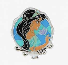 42324 - BoxLunch - Disney Princess Stained Glass Profiles Mystery Collection - Jasmine - Loungefly alternate image