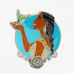 47500 - BoxLunch - Disney Princess Stained Glass Profiles Mystery Collection - Pocahontas - Loungefly alternate image