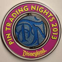 30152 - Pin Trading Night 2013 - Cheshire Cat Spinner - Disneyland Resort alternate image