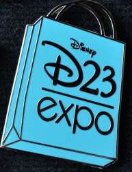 6771 - D23 Expo 2013: Expo Mystery Collection - Blue Shopping Bag CHASER - Disney Fan Club alternate image