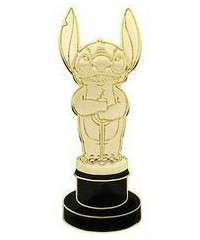 Stitch golden statuette