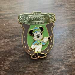 47617 - Disney's Saratoga Springs Resort & Spa - Mickey in Blue and Green Polo Gear - Walt Disney World alternate image