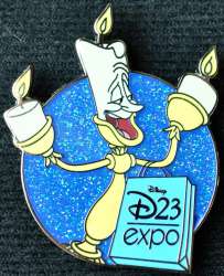 D23 Expo 2013: Expo Mystery Collection - Lumiere with Shopping Bag - D23