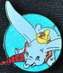D23 Expo 2013: Expo Mystery Collection - Dumbo with Red Pennant - D23