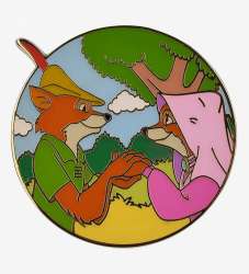 47660 - BoxLunch - Loving Circle Frame - Robin Hood & Maid Marian - Disney Licensed alternate image