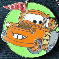 6775 - D23 Expo 2013: Expo Mystery Collection - Mater with Red Pennant - Disney Fan Club alternate image