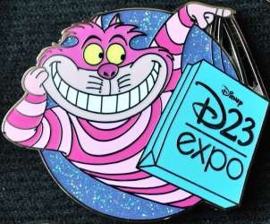 6774 - D23 Expo 2013: Expo Mystery Collection - Cheshire Cat with Shopping Bag - Disney Fan Club alternate image