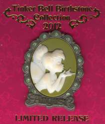 Tinker Bell Birthstone Cameo - Tinker Bell August - MLT