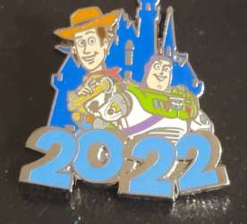 47855 - 2022 Year Mystery Pin Collection - Woody & Buzz alternate image