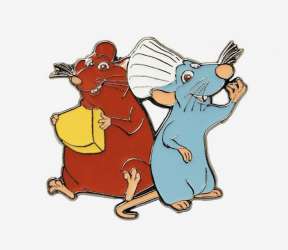 54267 - Hot Topic - Pixar - Ratatouille Remy & Emile - Loungefly alternate image