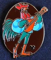 18519 - WDW Hidden Mickey Series 2013 Wave B: Disney Birds Collection - Alan-A-Dale - Walt Disney World alternate image