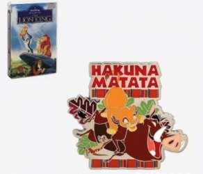 Loungefly VHS - Simba, Pumbaa, and Timon Hakuna Matata Pin - LFLY